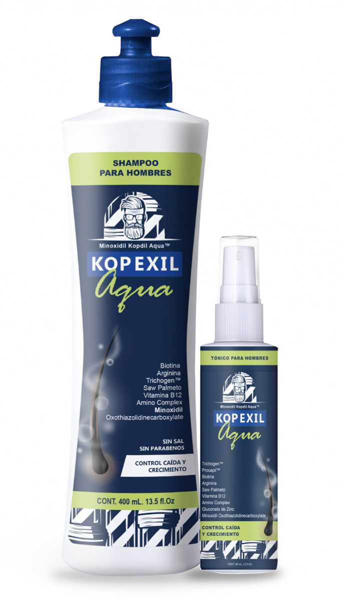 Kopexil aqua para hombres - AMP Laboratorios